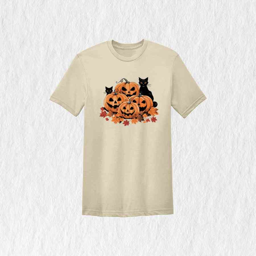 Vintage Halloween Shirt, Vintage 90s Black Cat Halloween Shirt, Retro Halloween Shirt, Spooky Season Tee, Pumpkin Shirt, Halloween Shirt