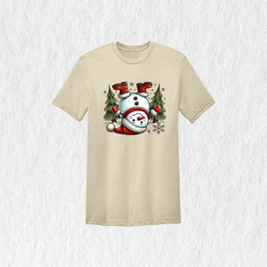 Cute Snowman Shirt, Christmas Tree Shirt, Cute Christmas Shirt, Snowman Shirt, Santa Shirt, Snowman Apparel, Christmas Snowman