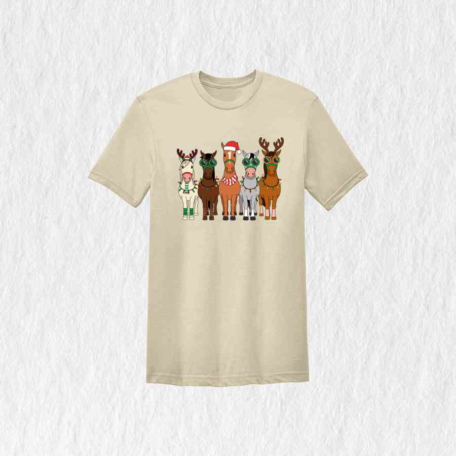 Horse Christmas Shirt, Western Christmas Horse Shirt, Christmas Shirt, Funny Christmas Shirt, Horse Lover Gift, Holiday Shirt