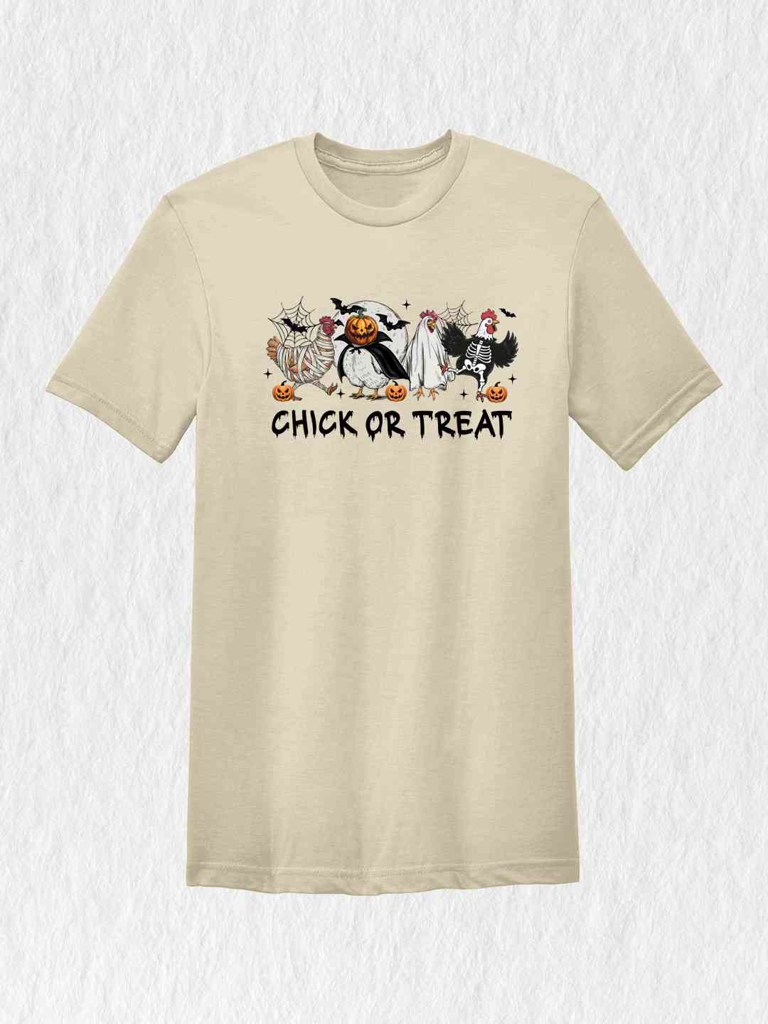 Chick Or Treat Shirt, Funny Halloween Chicken Shirt, Farm Animal Halloween, Spooky Season Shirt, Spooky Vibes Shirt, Halloween Ghost Tee