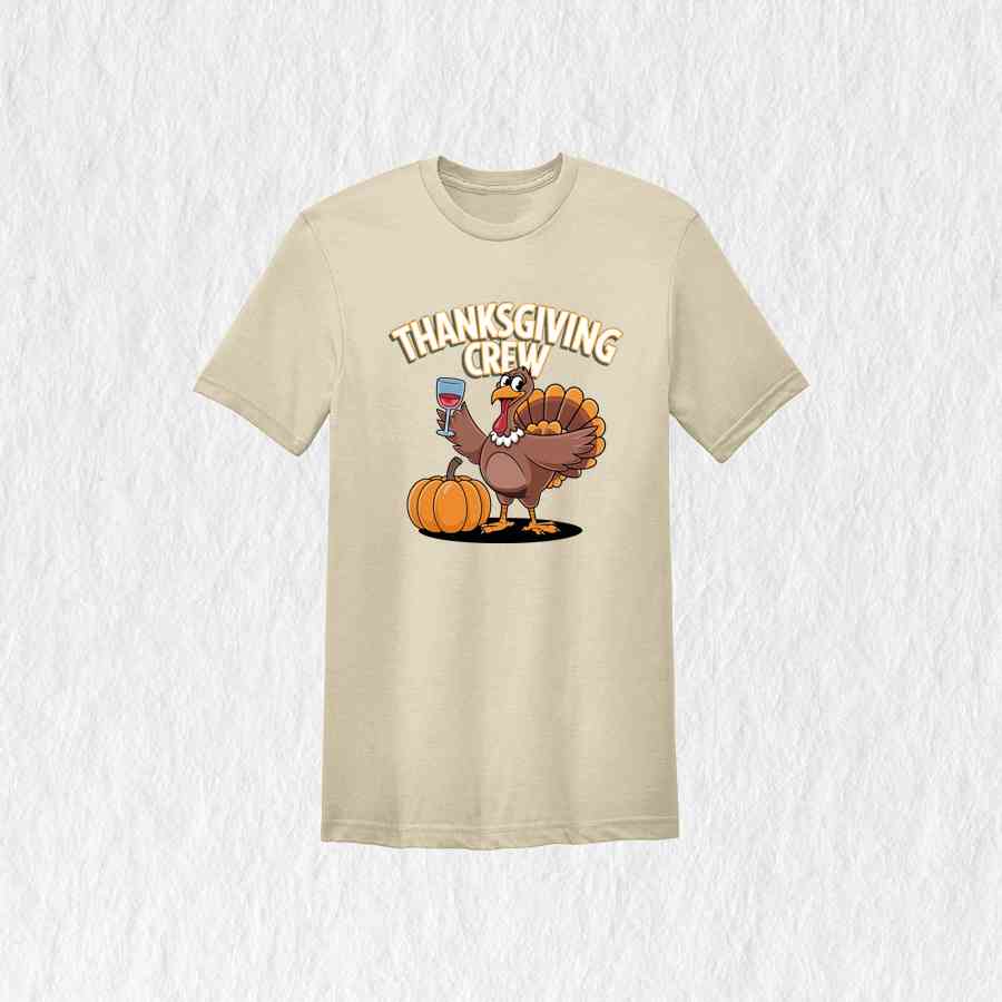 Thanksgiving Crew Shirt, Thanksgiving Gift, Cute Thanksgiving Shirt, Matching Thanksgiving Shirt, Thanksgiving Day Gifts