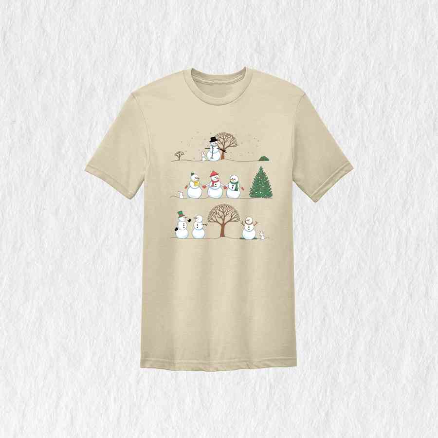 Christmas Snowman Shirt, Winter Shirt, Snowman Shirt, Cute Snowman Shirt, Christmas Shirt, Family Christmas Shirts