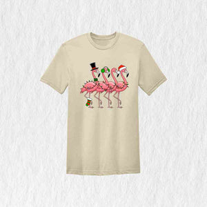 Flamingo Christmas shirt, Cute Flamingo Shirt, Pink Flamingo Shirt, Flamingo Lover Gift, Funny Flamingo Shirt, Christmas Shirt