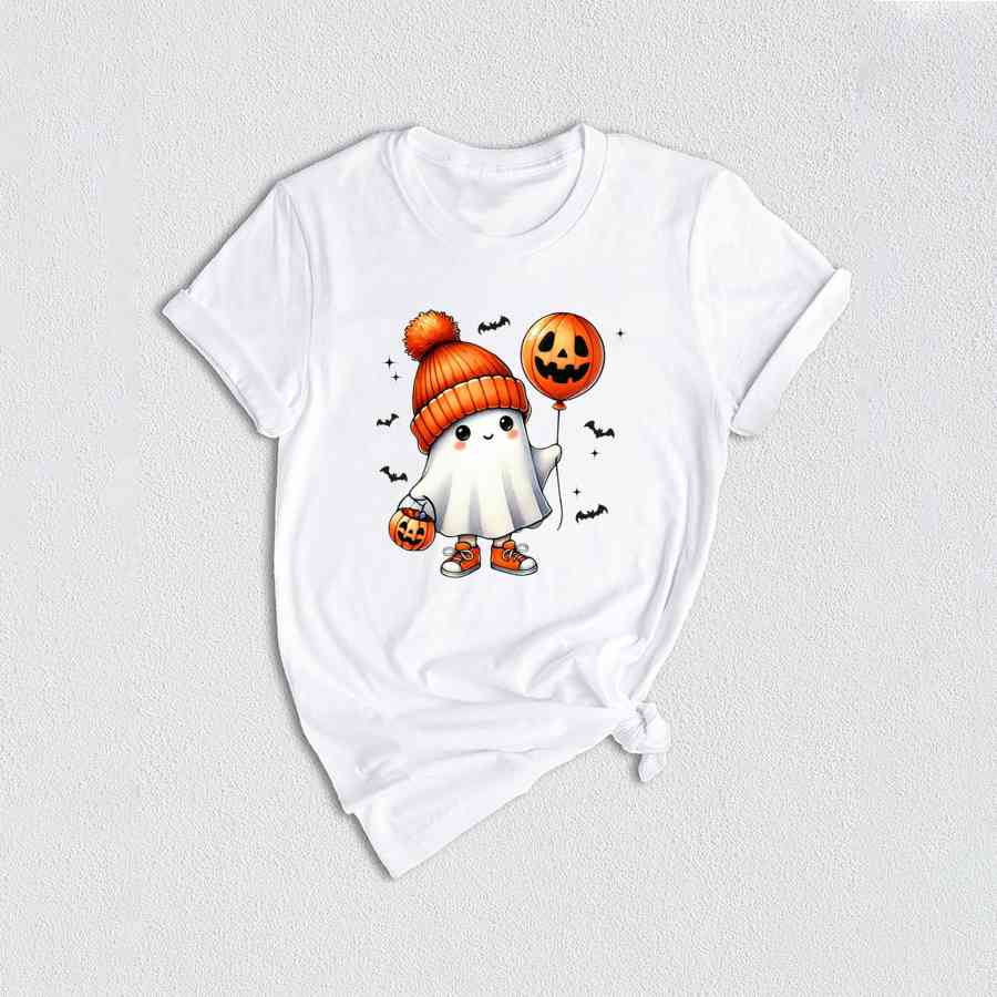 Halloween Ghost Shirt, Funny Halloween Ghost Shirt, Halloween Gift, Spooky Season Shirt, Ghost Shirt, Cute Halloween Tee, Pumpkin Shirt