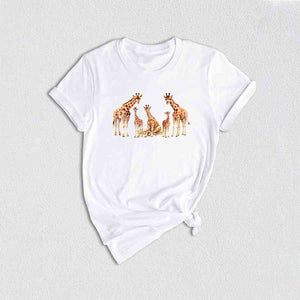 Giraffe Shirt, Animal Lover Shirt, Safari Shirt, Nature Lover Shirt, Animal Print Shirt, Zoo Shirt, Giraffe Lover Shirt, Animal Shirt