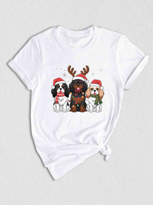 Dogs Christmas Shirt, Christmas Shirt, Dog Lover Shirt, King Charles Spaniel Shirt, Dog Mom Shirt, Dog Lover Gift