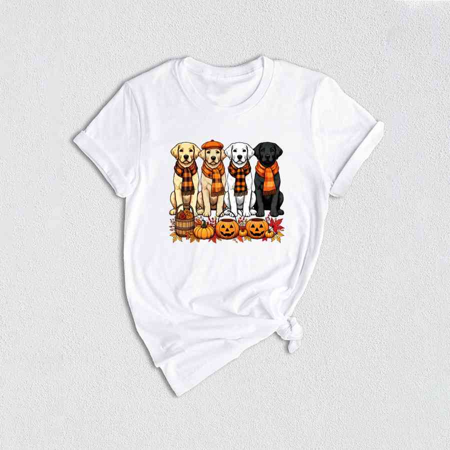 Retriever Thanksgiving Dog Shirt, Fall Season Shirt, Dog Lover Fall Shirt, Dog Mama Shirt, Dog Owner Shirt, Pumpkin Spice Shirt