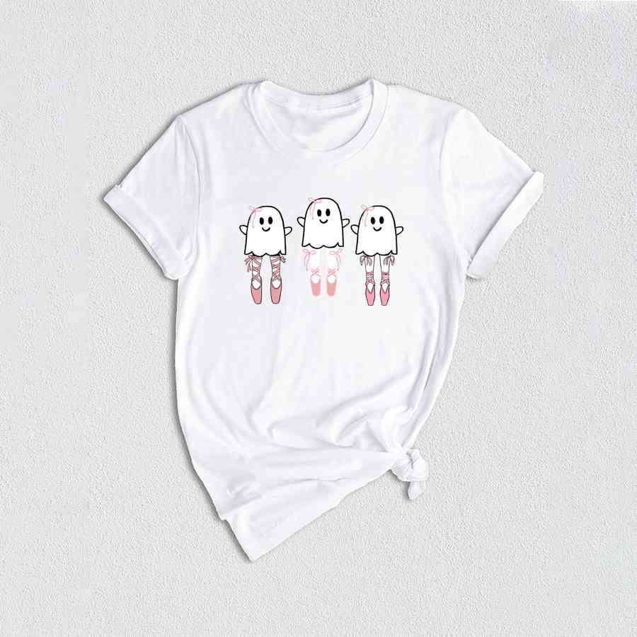 Ballet Ghost Shirt,Ballet Dancer Halloween Shirt,Spooky Dance Teacher Halloween T-Shirt,Dance Lover Shirt,Dance Teacher Gift,Ballet Teacher