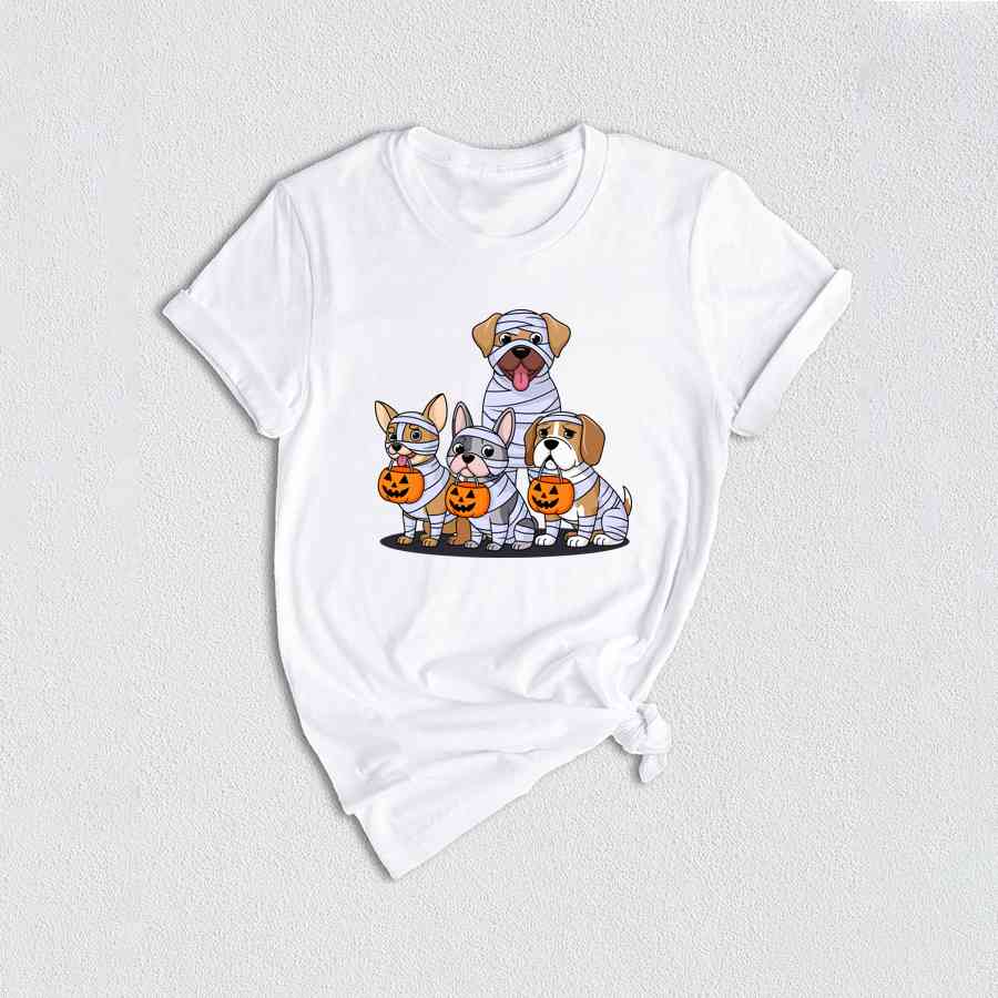 Halloween Dog Shirt, Ghost Dog Shirt, Сute Ghost Dog Shirt, Halloween Shirt, Dog Lover Gift, Spooky Season Shirt, Dog Shirt