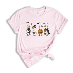Silly Goose Halloween Shirt, Goose Shirt, Halloween Ghost Shirt, Fall Shirt, Spooky Shirt, Pumpkin Costume Shirt
