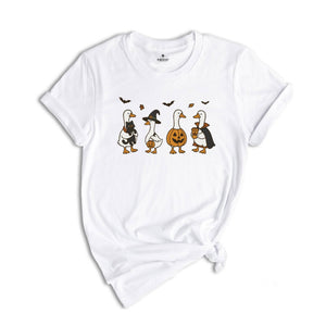 Silly Goose Halloween Shirt, Goose Shirt, Halloween Ghost Shirt, Fall Shirt, Spooky Shirt, Pumpkin Costume Shirt