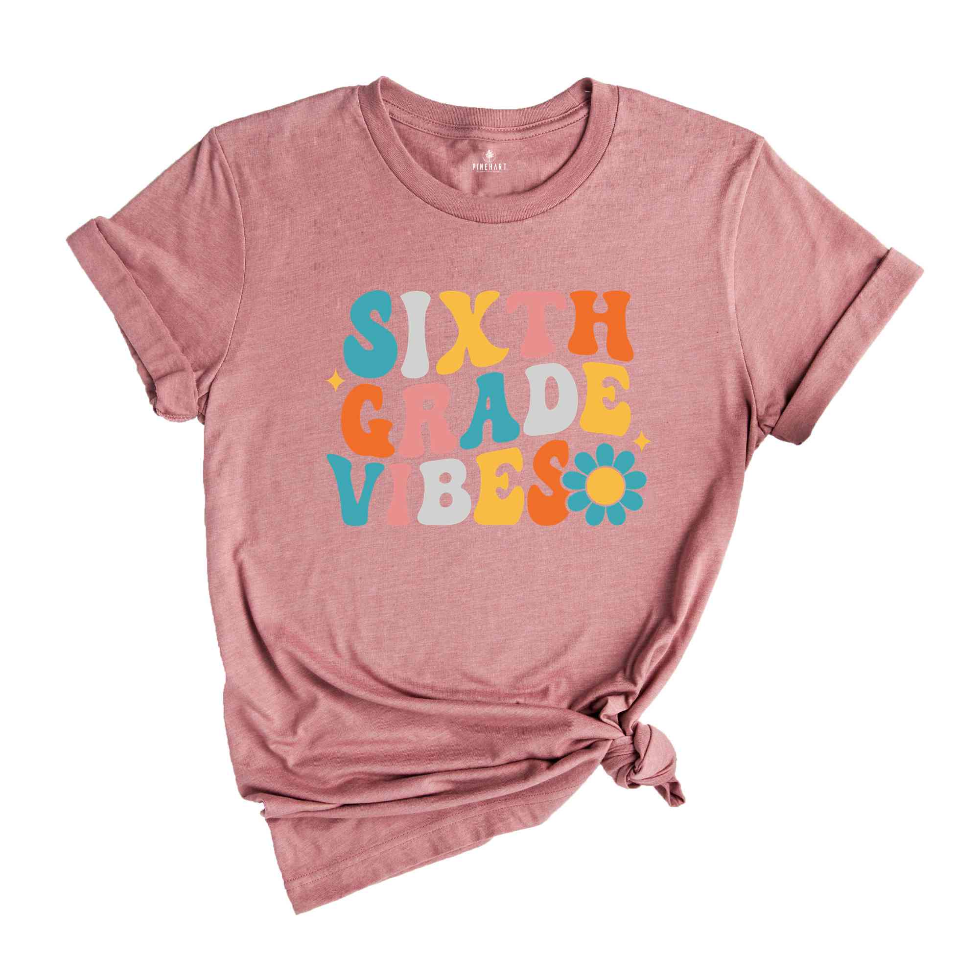 Sixth Grade Vibes Shirt, Back To School Shirt, Cute Back To School Shirt, Elementary School, Teacher Student Back To School Gift