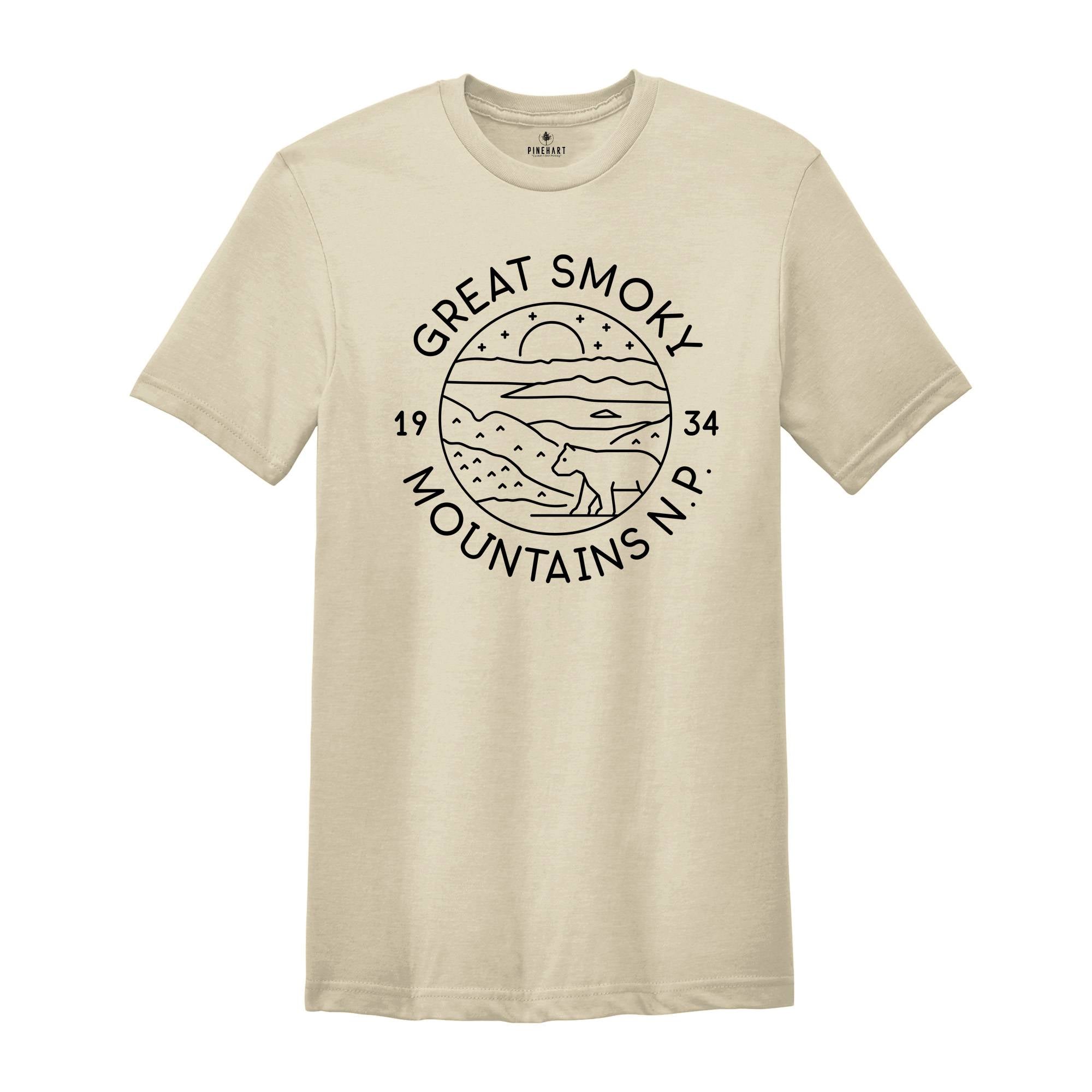 Smoky Mountains Shirt, Great Smoky National Park Shirt, Smoky Mountains Hiking Shirt, Smoky Mountain Trip Shirt,Smoky Mountain Camping Shirt