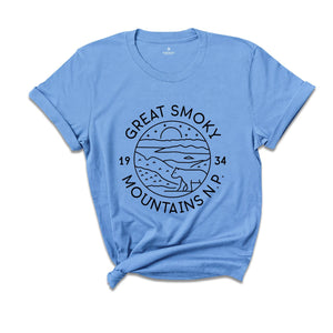Smoky Mountains Shirt, Great Smoky National Park Shirt, Smoky Mountains Hiking Shirt, Smoky Mountain Trip Shirt,Smoky Mountain Camping Shirt