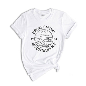 Smoky Mountains Shirt, Great Smoky National Park Shirt, Smoky Mountains Hiking Shirt, Smoky Mountain Trip Shirt,Smoky Mountain Camping Shirt