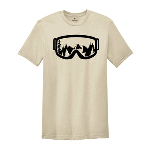 Snow T-Shirt, Ski Shirt, Winter Sweatshirt, Snowboarding T shirt, Skiing Tee Gift, Winter Sports, Skiing Gift, Skiing Shirt