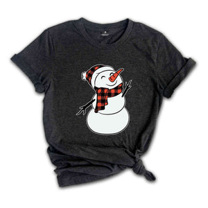 Snowman Shirt, Christmas Snowman Shirt, Cute Snowman T-Shirt, Xmas Snowman Shirt, Santa Snowman Shirt, Holiday Shirt