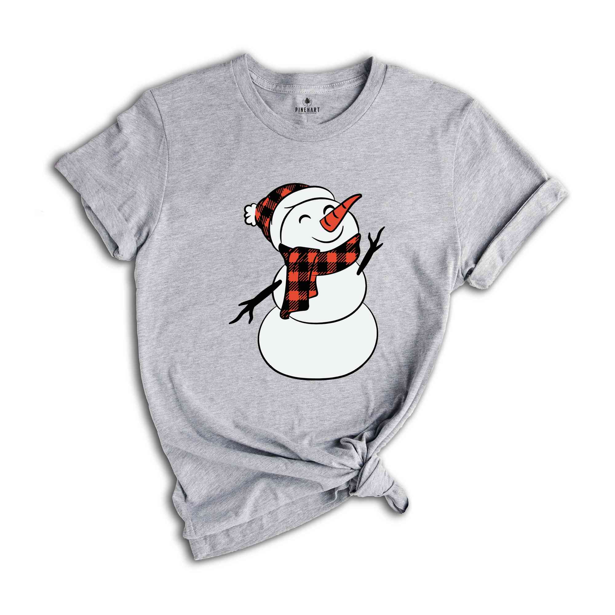 Snowman Shirt, Christmas Snowman Shirt, Cute Snowman T-Shirt, Xmas Snowman Shirt, Santa Snowman Shirt, Holiday Shirt