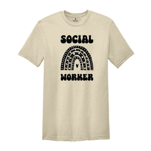 Social Worker Shirt, Rainbow Social Worker Shirt, Motivational Shirt, Gift For Social Worker, Social Worker Life Shirt, Health Care Shirt