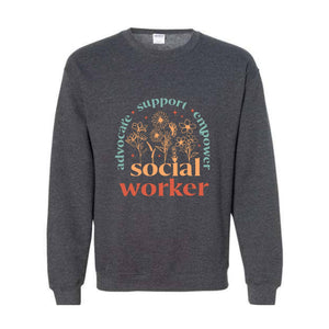 Social Worker Sweatshirt, Social Worker Hoodie, School Social Worker Sweatshirt, Social Worker Gifts
