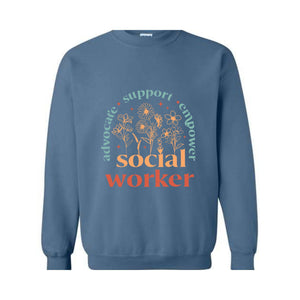 Social Worker Sweatshirt, Social Worker Hoodie, School Social Worker Sweatshirt, Social Worker Gifts