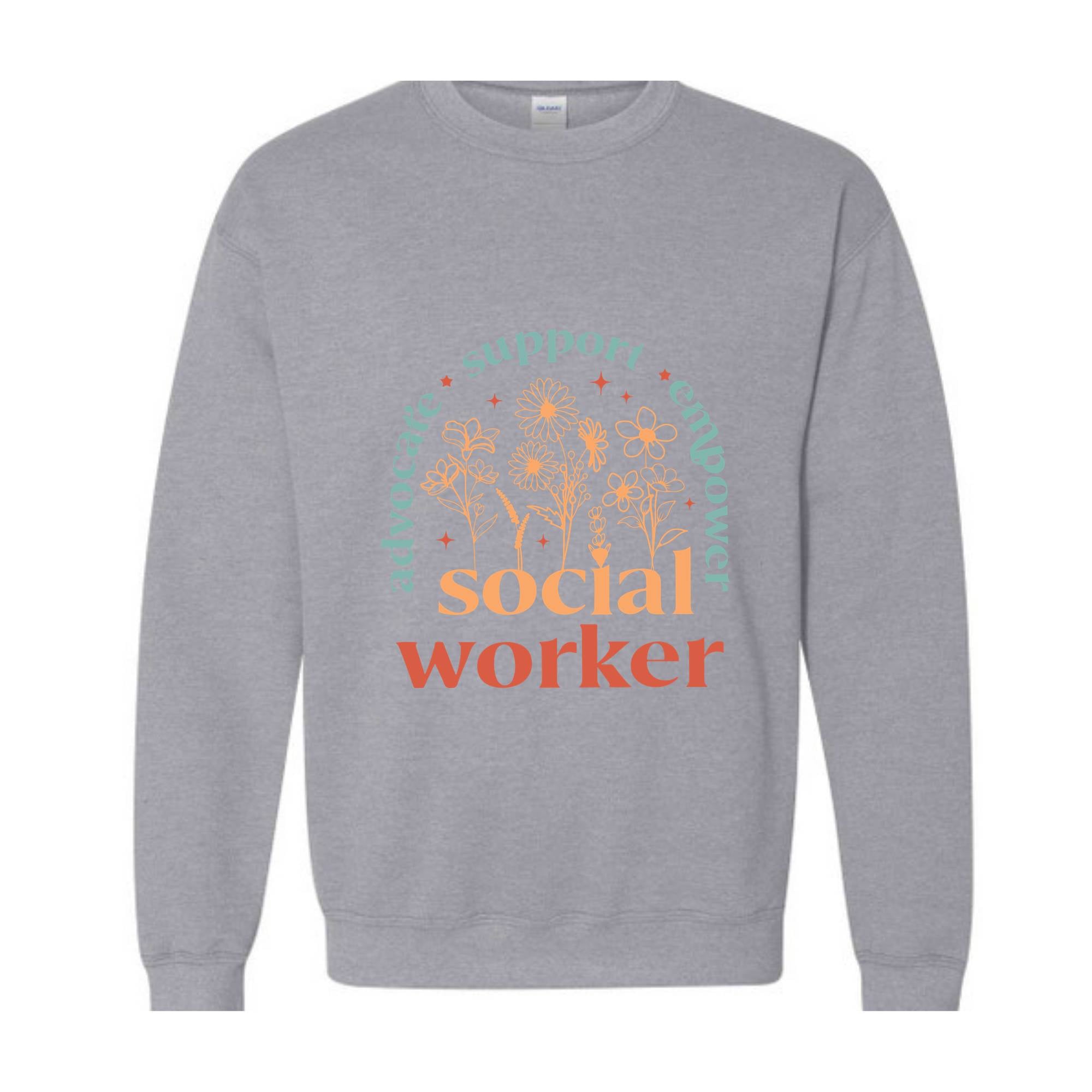 Social Worker Sweatshirt, Social Worker Hoodie, School Social Worker Sweatshirt, Social Worker Gifts