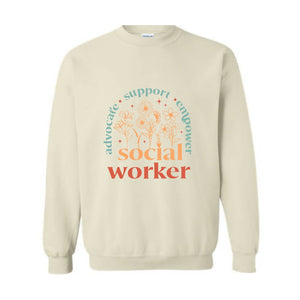 Social Worker Sweatshirt, Social Worker Hoodie, School Social Worker Sweatshirt, Social Worker Gifts