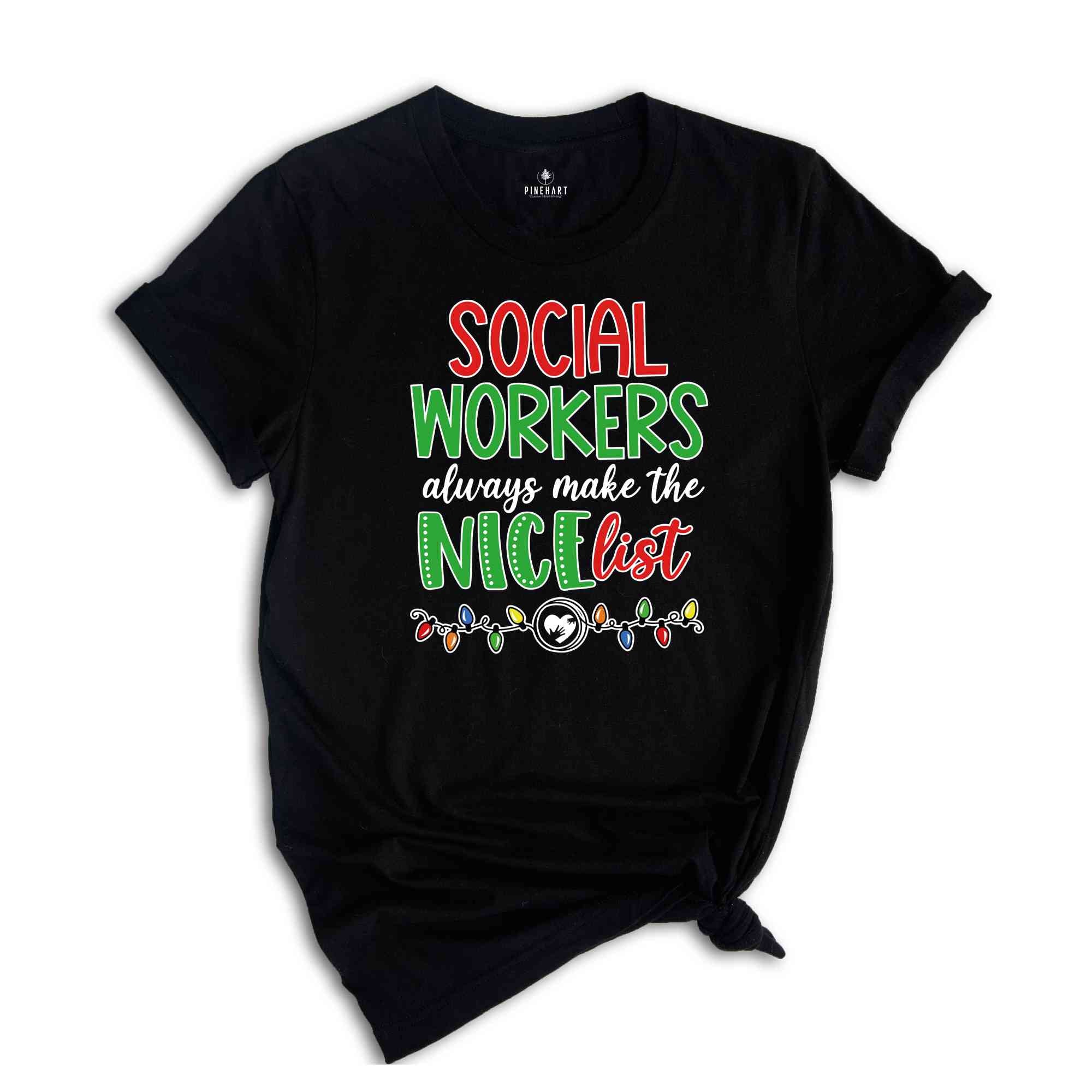 Social Worker Tee, Christmas Social Worker, Xmas Shirt, Xmas Gift, Social Worker Gift, Social Worker Grad , Future Social Worker