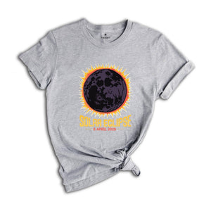 Solar Eclipse 2025 T-Shirt, April 8 2025 Solar Eclipse, Total Solar Eclipse Apparel, Solar Eclipse Shirt