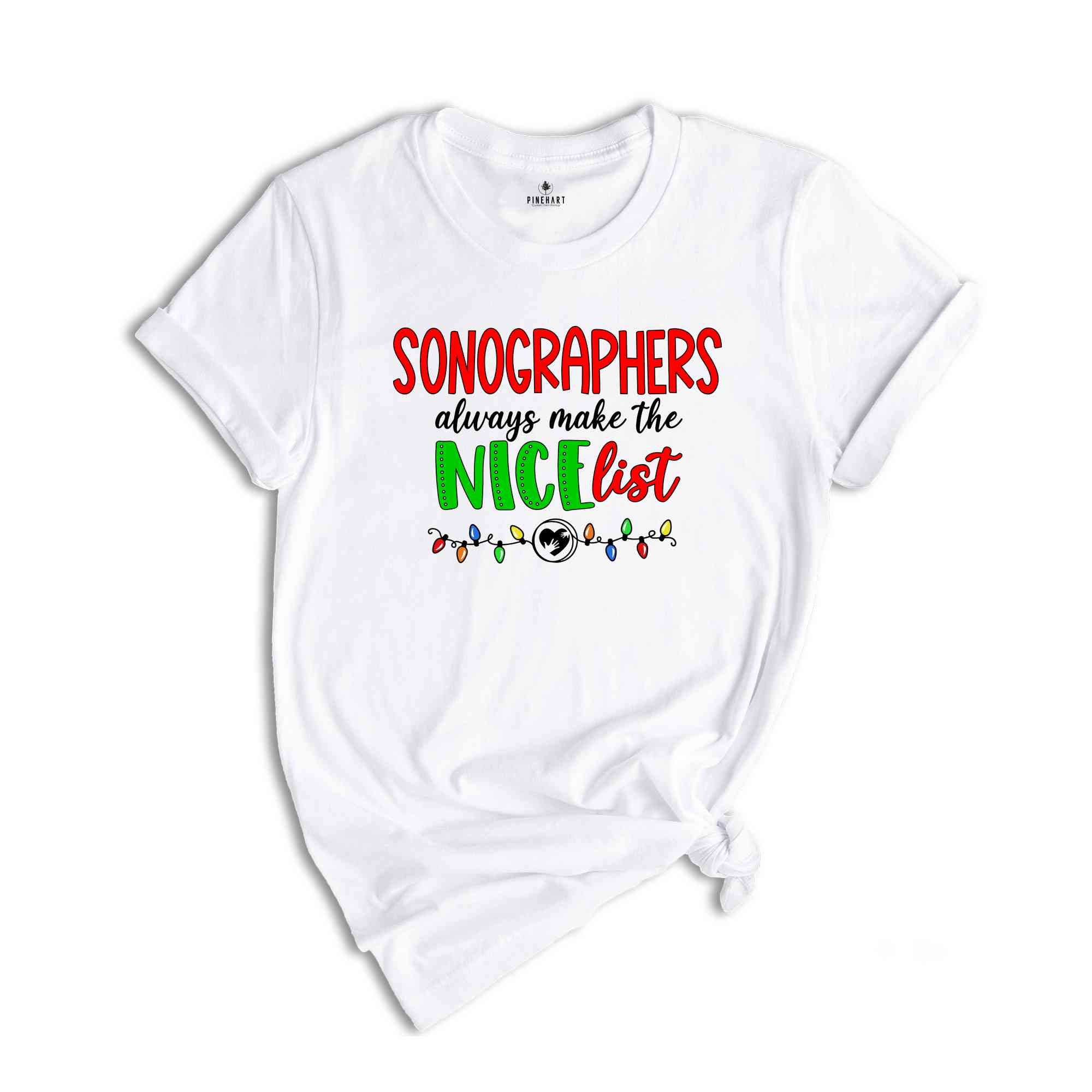 Sonographer Christmas Shirt, Sonography Assistant Christmas Shirt, Sonographer Appreciation Tee, Proud Sonographer Shirt, Para Christmas Gif