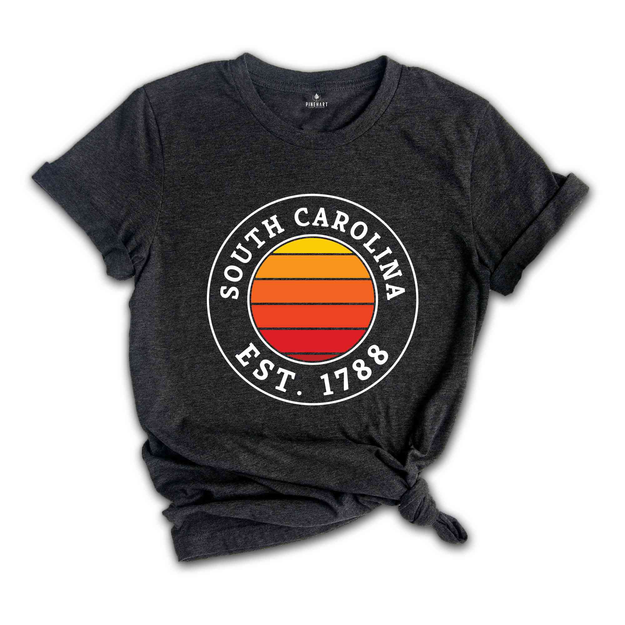 South Carolina Est. 1788 Shirt, South Carolina State Shirt, South Carolina Travel Gifts, South Carolina Clothing, South Carolina T-Shirt