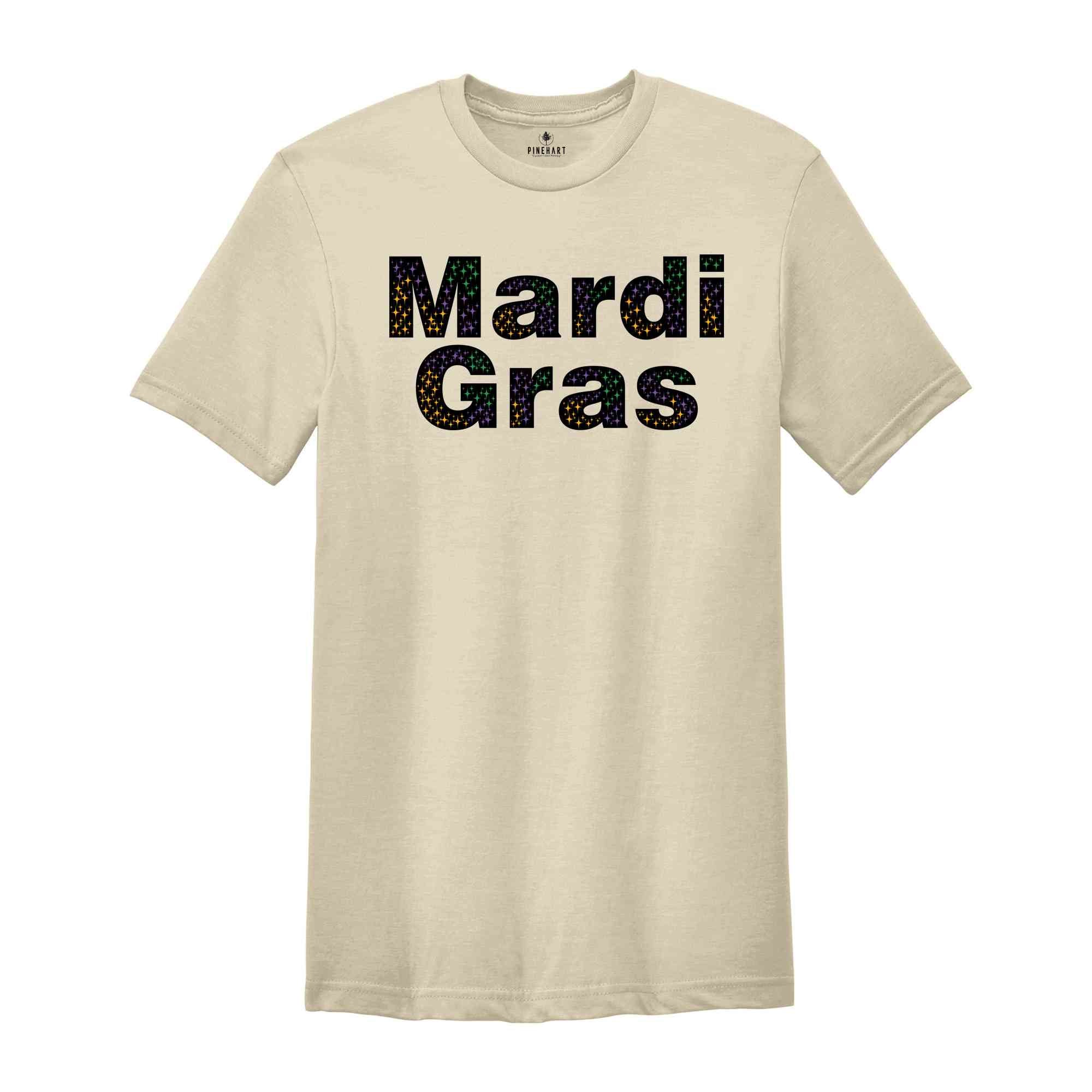 Sparkle Mardi Gras Shirt, Mardi Gras Carnival Tee, Mardi Gras Gift, Fat Tuesday T-Shirt, Fleur De Lis Tee, Mardi Gras Party Shirt