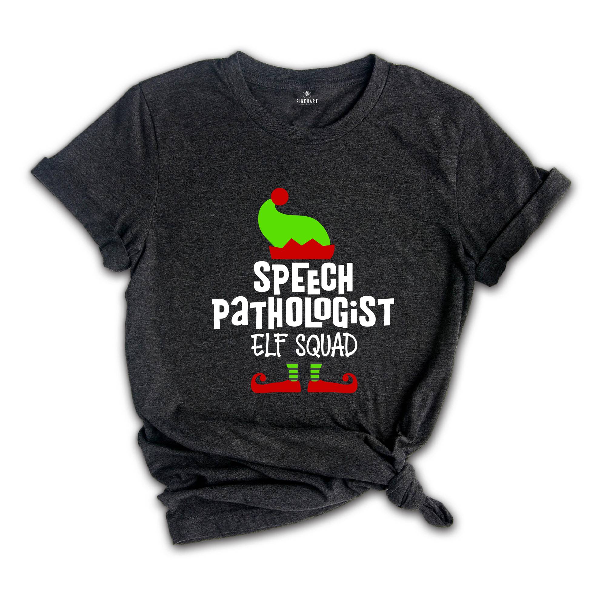 Speech Pathologist Elf Shirt, Speech Pathologist Shirt, Christmas Speech Pathologist, Speech Therapy Shirt, Christmas Shirt, Christmas Gift