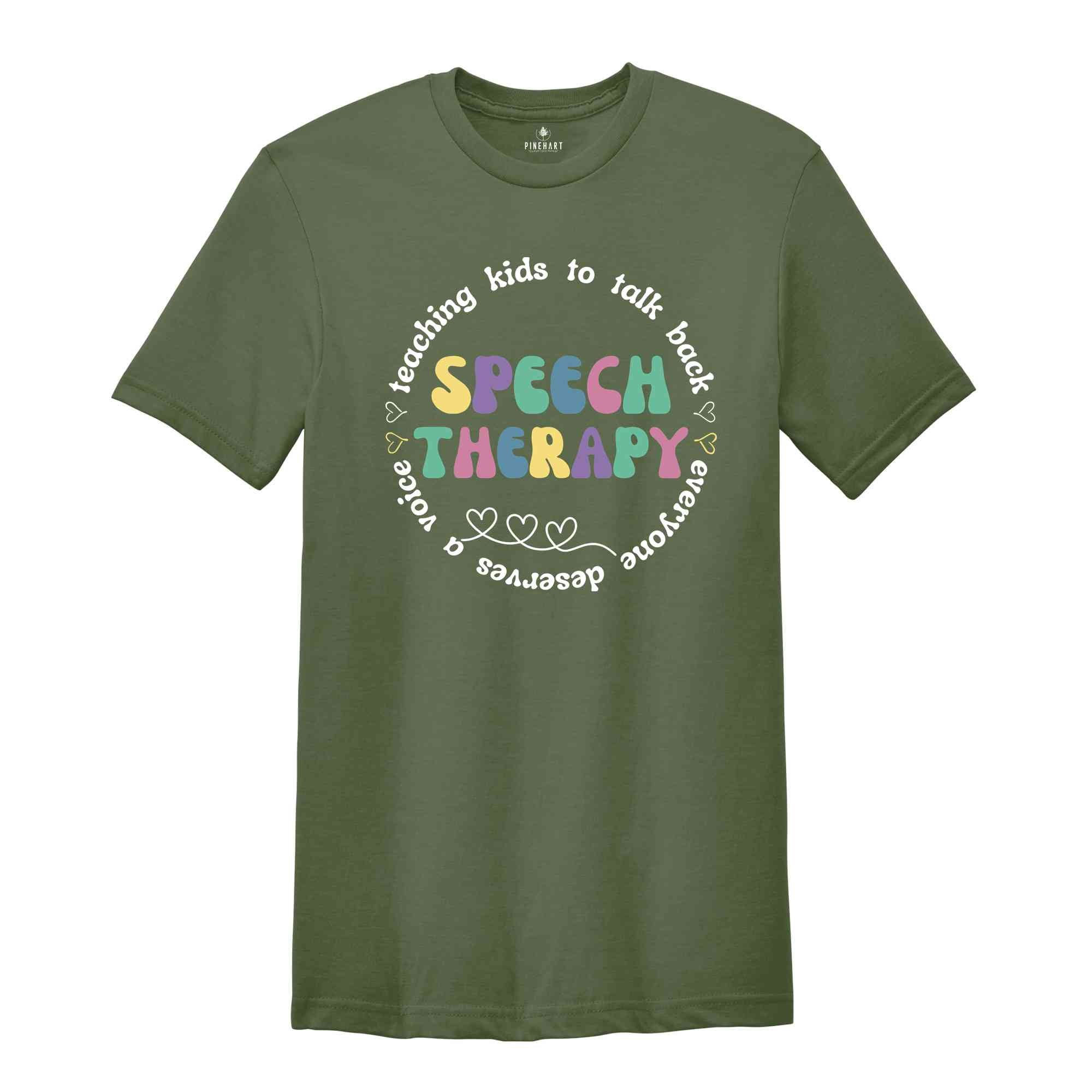 Speech Therapist Inspirational, Speech Language Shirt, Speech Therapist, Teacher Appreciation, Speech Pathologist, Speech Pathology