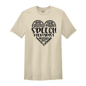 Speech Therapist T-Shirt, Speech Language Pathologist Shirt, SLP Gifts, Sign Language T-shirt, Speech Therapist Gift, Language Pathology