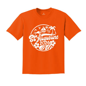 St Augustine 2026 Shirt, St Augustine Lover, St Augustine Fan, St Augustine Beach Shirt, St Augustine Holiday Shirt, City Of Florida Shirt