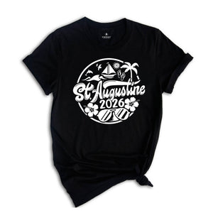 St Augustine 2026 Shirt, St Augustine Lover, St Augustine Fan, St Augustine Beach Shirt, St Augustine Holiday Shirt, City Of Florida Shirt