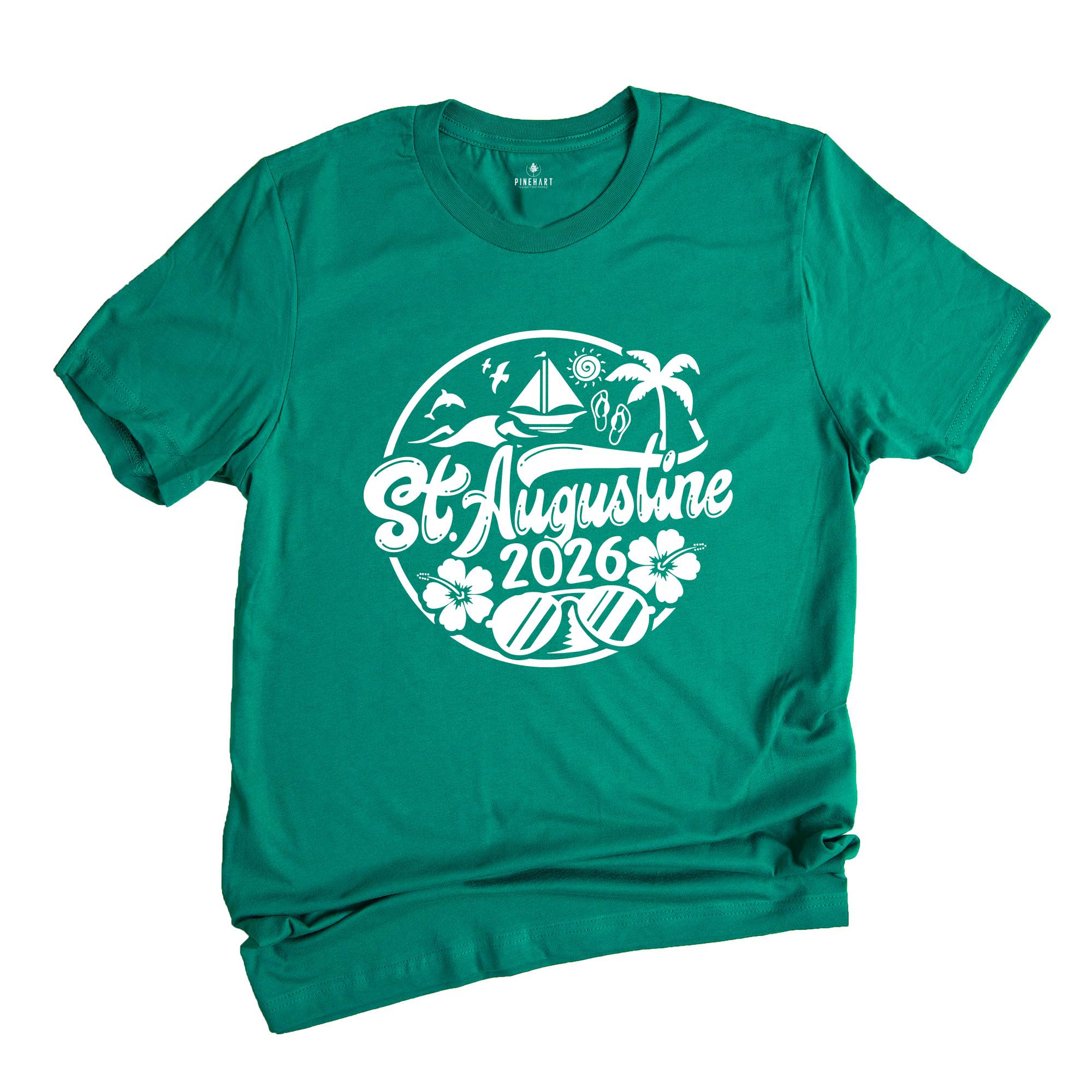 St Augustine 2026 Shirt, St Augustine Lover, St Augustine Fan, St Augustine Beach Shirt, St Augustine Holiday Shirt, City Of Florida Shirt