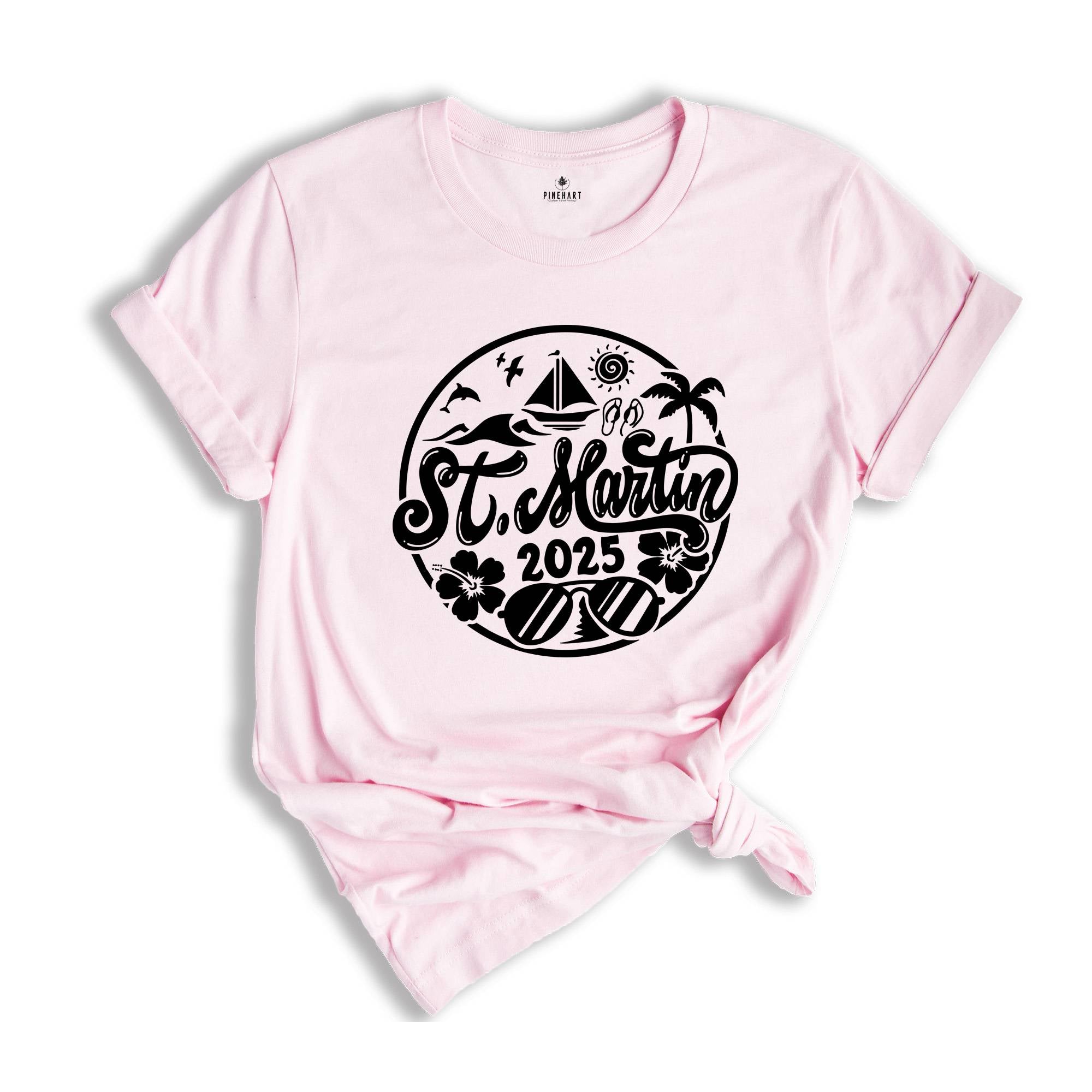 St Martin 2025 Shirt, St Martin Lover T-Shirt, St Martin Fan, St Martin Beach Shirt, St Martin Holiday Shirt, Summer Beach Tee