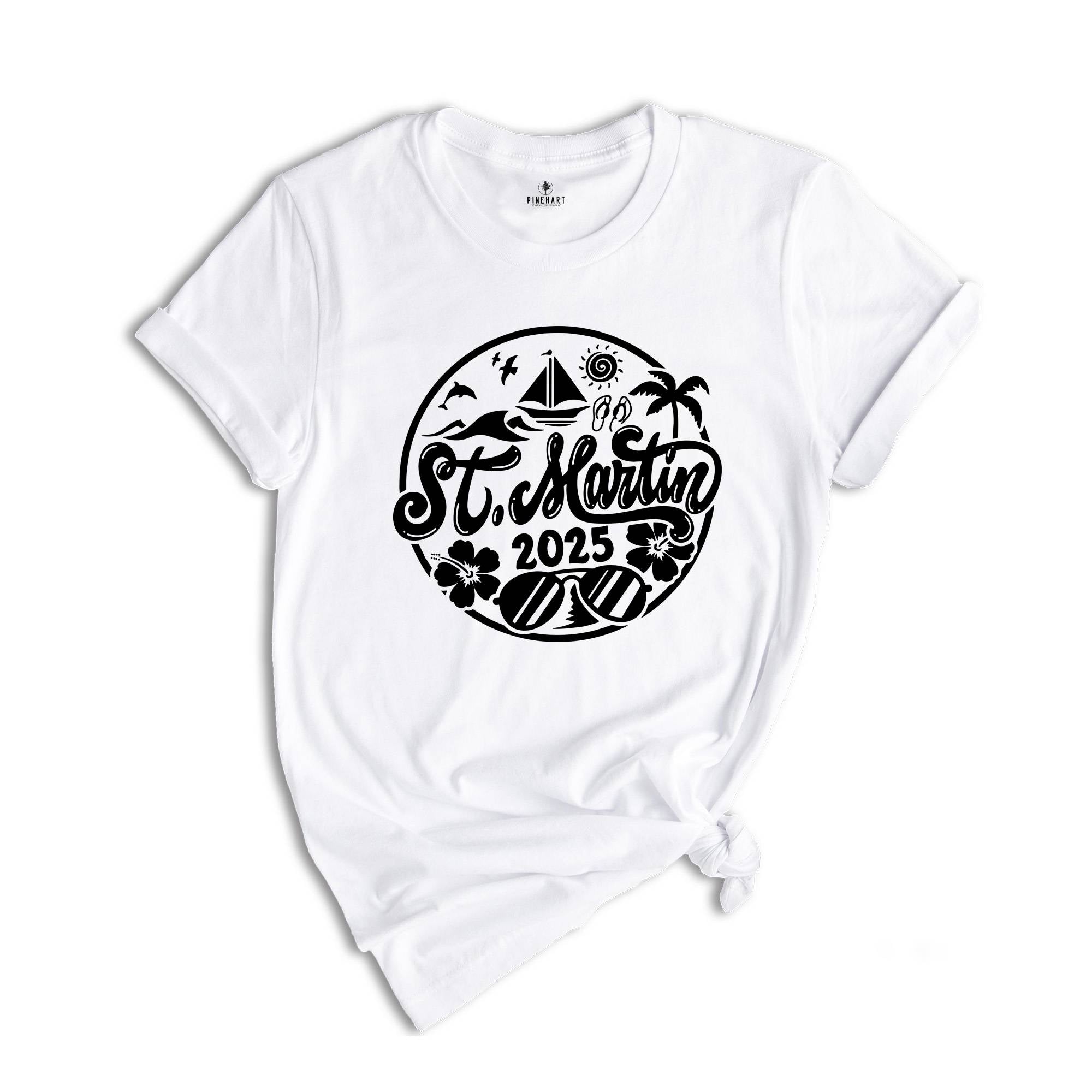 St Martin 2025 Shirt, St Martin Lover T-Shirt, St Martin Fan, St Martin Beach Shirt, St Martin Holiday Shirt, Summer Beach Tee