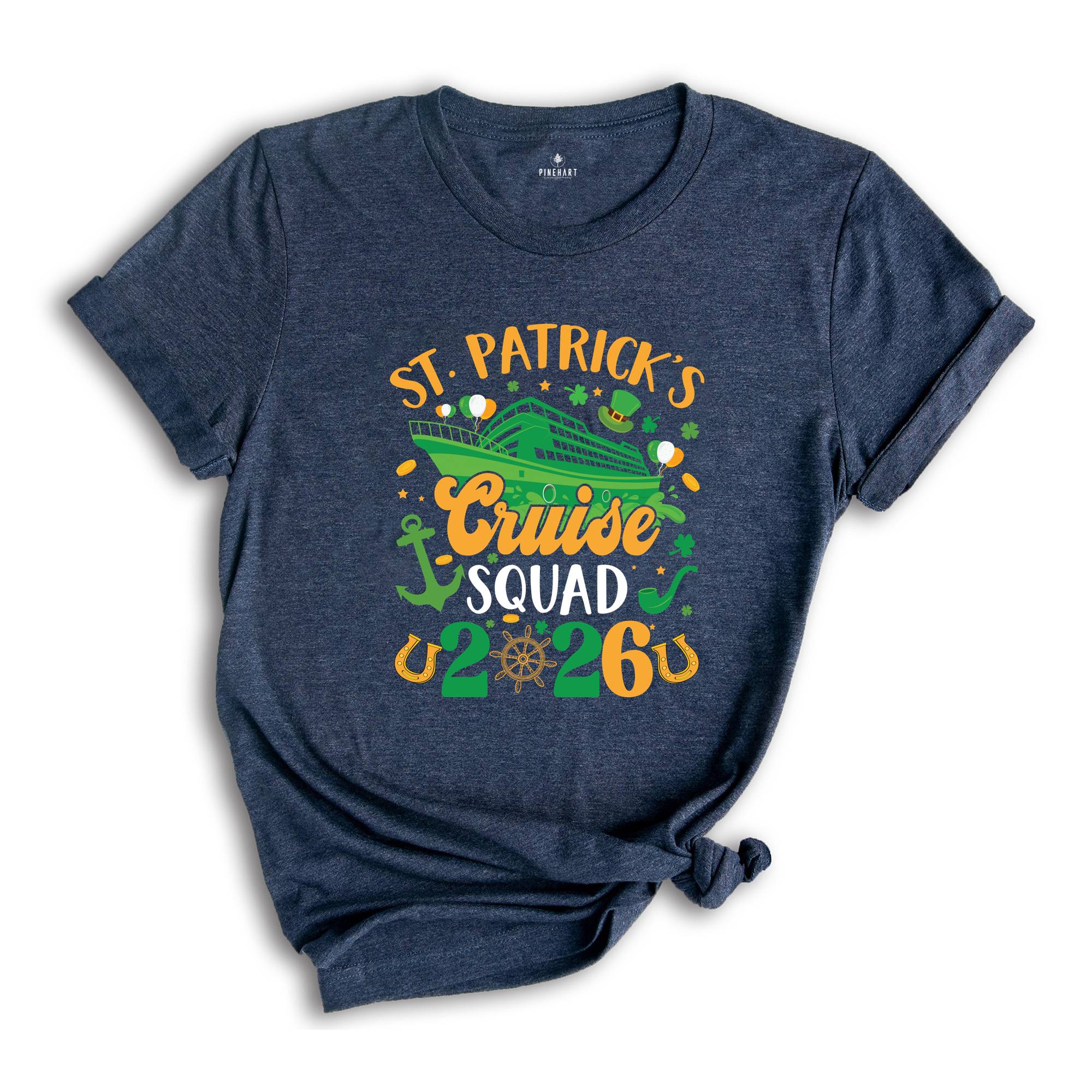 St Patrick's Cruise Squad 2026 Shirt, Funny St. Patricks Cruise Shirt, Funny Family Matching Shirt, Cruise Shirt, St Patricks Shirt