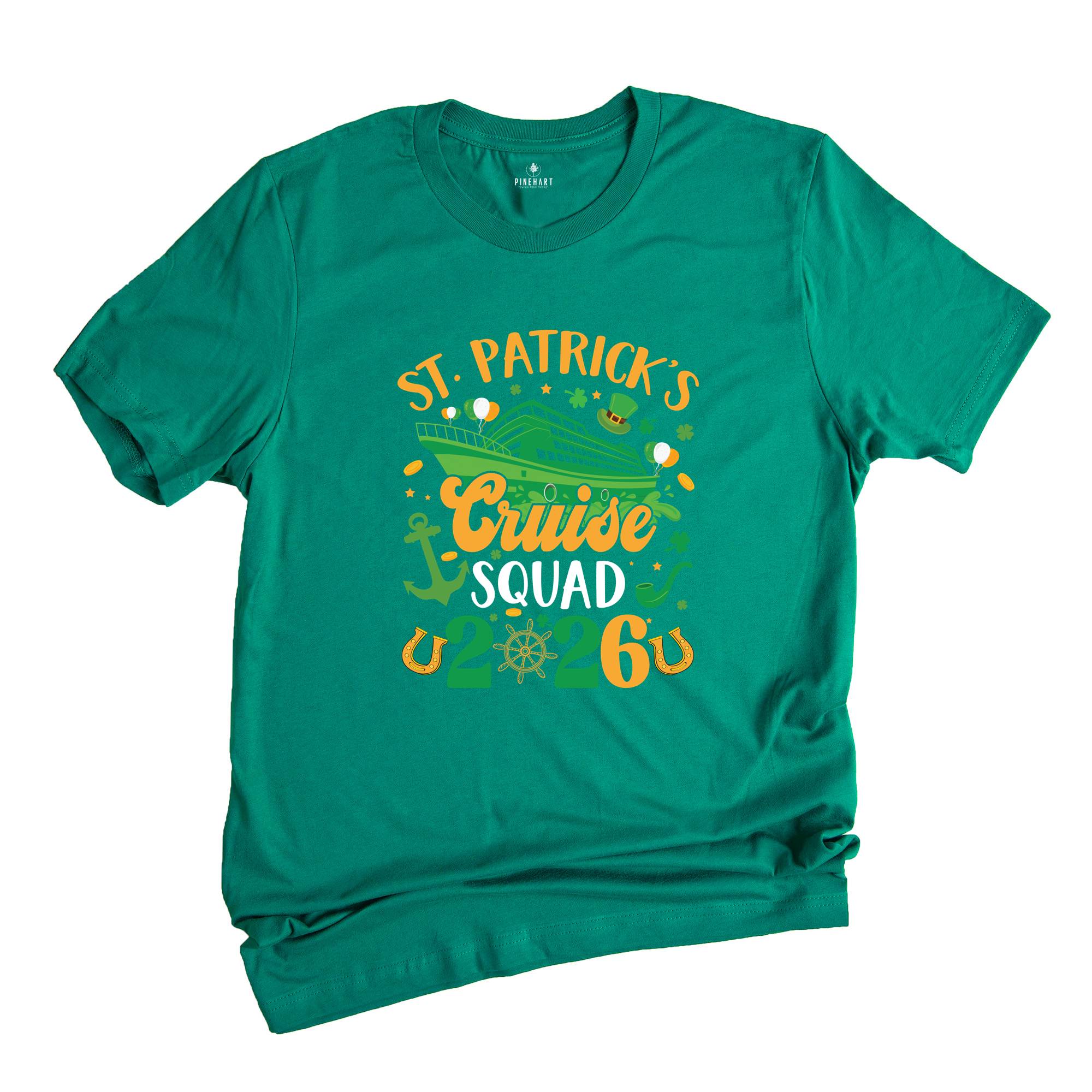 St Patrick's Cruise Squad 2026 Shirt, Funny St. Patricks Cruise Shirt, Funny Family Matching Shirt, Cruise Shirt, St Patricks Shirt