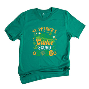 St Patrick's Cruise Squad 2026 Shirt, Funny St. Patricks Cruise Shirt, Funny Family Matching Shirt, Cruise Shirt, St Patricks Shirt