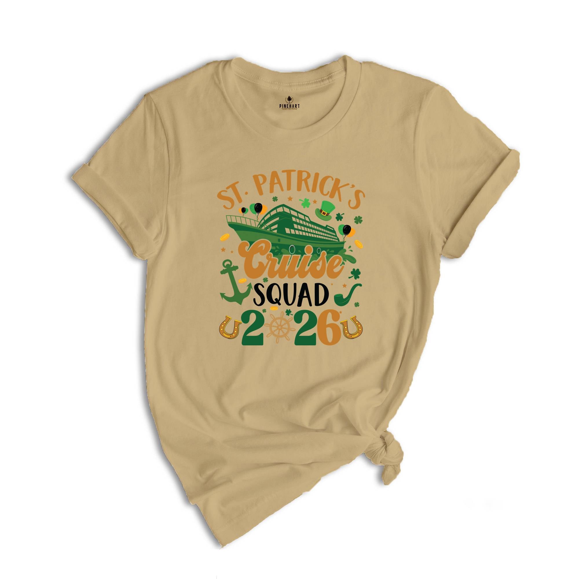 St Patrick's Cruise Squad 2026 Shirt, Funny St. Patricks Cruise Shirt, Funny Family Matching Shirt, Cruise Shirt, St Patricks Shirt