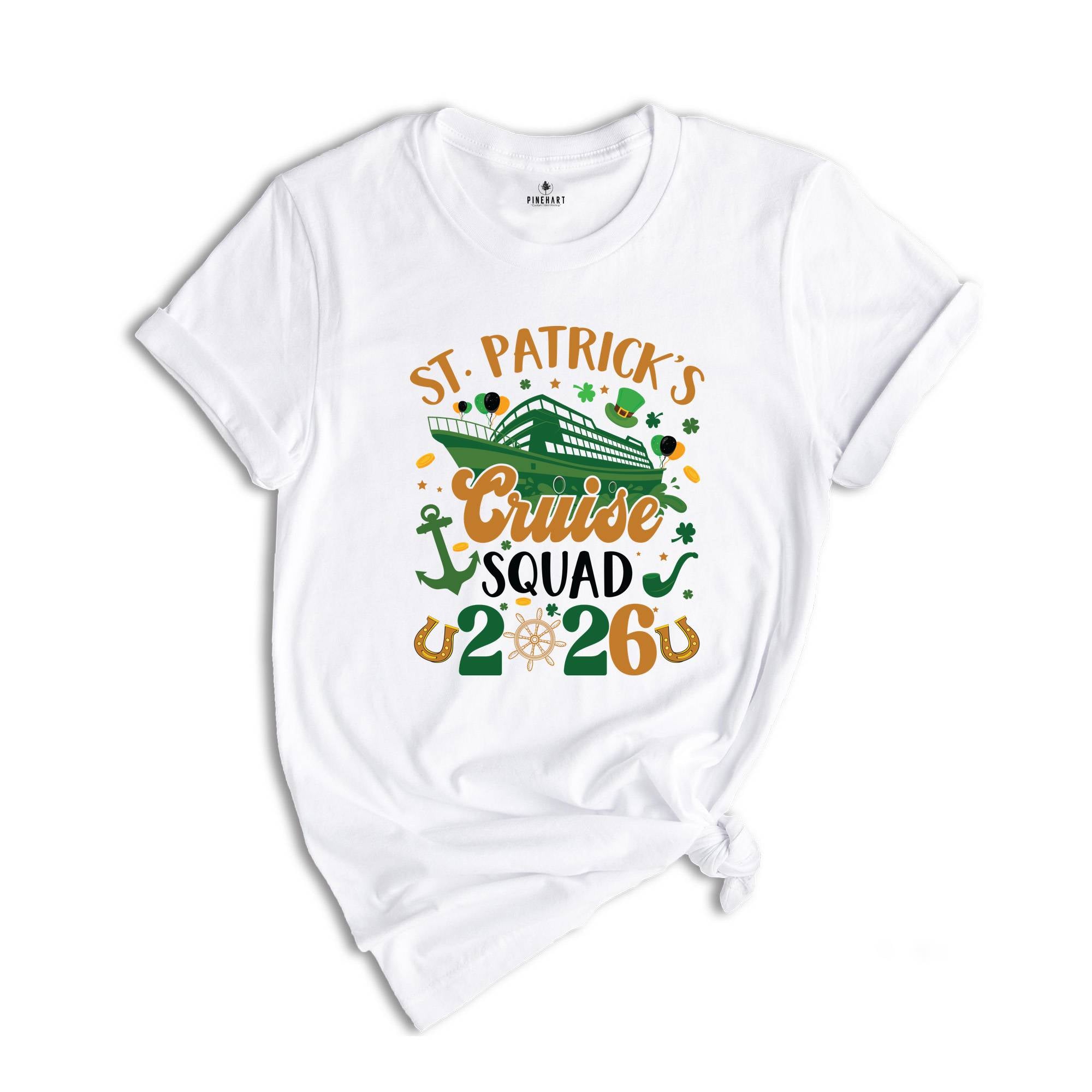 St Patrick's Cruise Squad 2026 Shirt, Funny St. Patricks Cruise Shirt, Funny Family Matching Shirt, Cruise Shirt, St Patricks Shirt