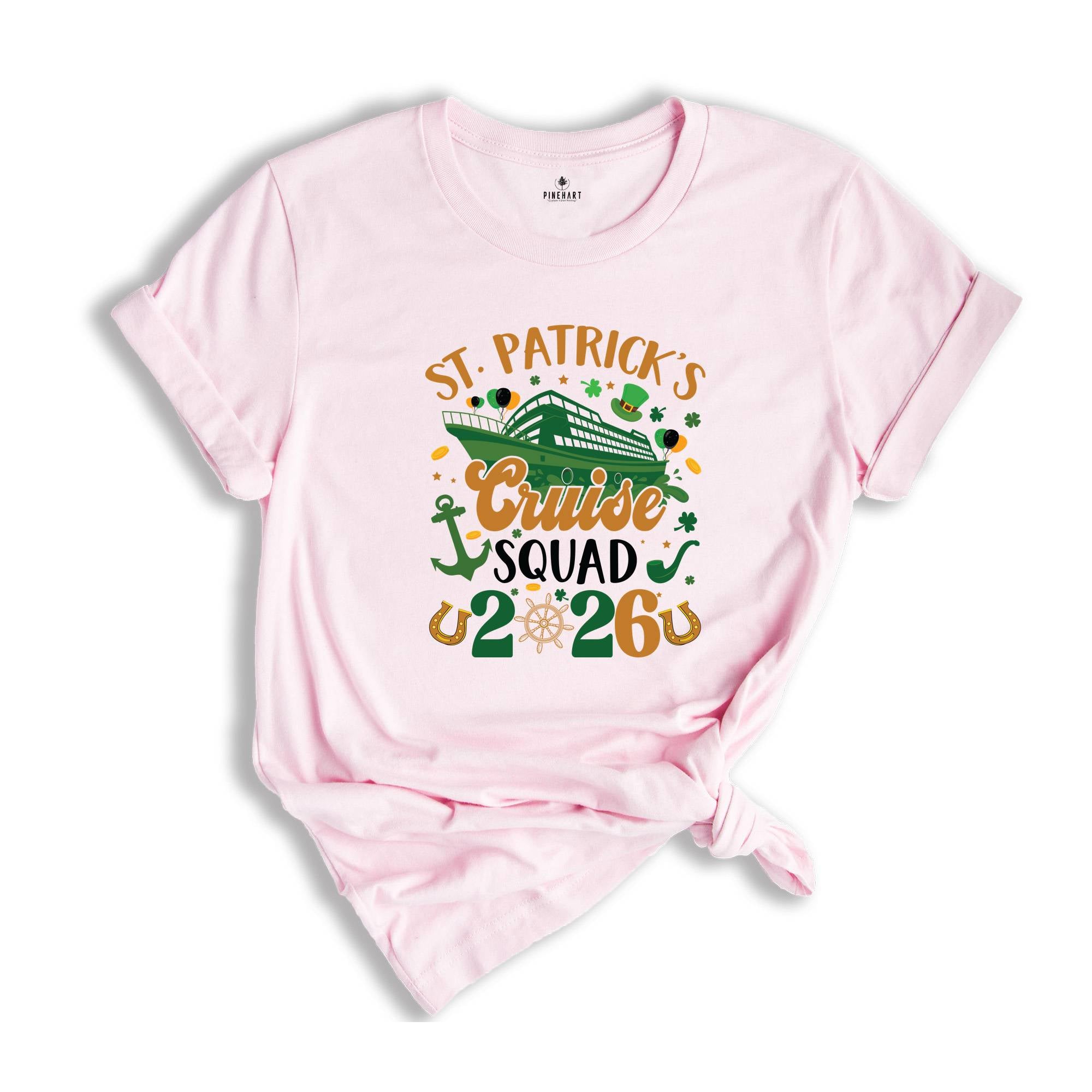 St Patrick's Cruise Squad 2026 Shirt, Funny St. Patricks Cruise Shirt, Funny Family Matching Shirt, Cruise Shirt, St Patricks Shirt