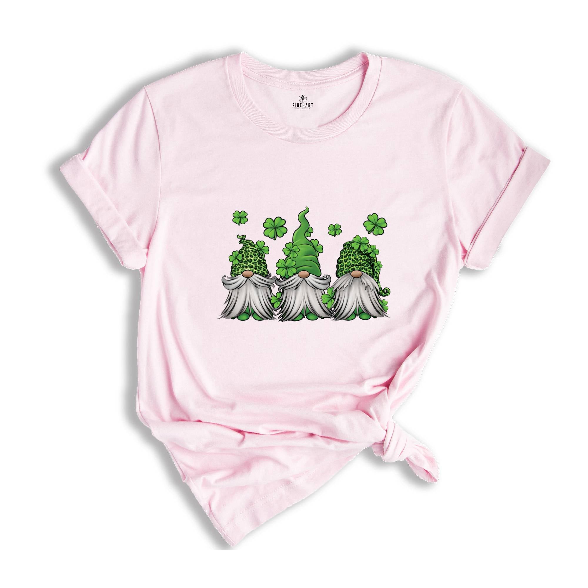 St Patricks Day Gnome Shirt, Shamrock Shirt, Cute Patricks Day Gnome Shirt, Family Matching Shirt, Adorable Gnome Shirt