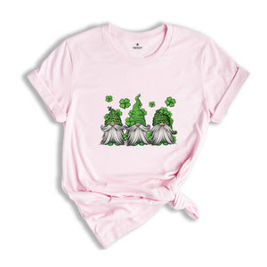 St Patricks Day Gnome Shirt, Shamrock Shirt, Cute Patricks Day Gnome Shirt, Family Matching Shirt, Adorable Gnome Shirt