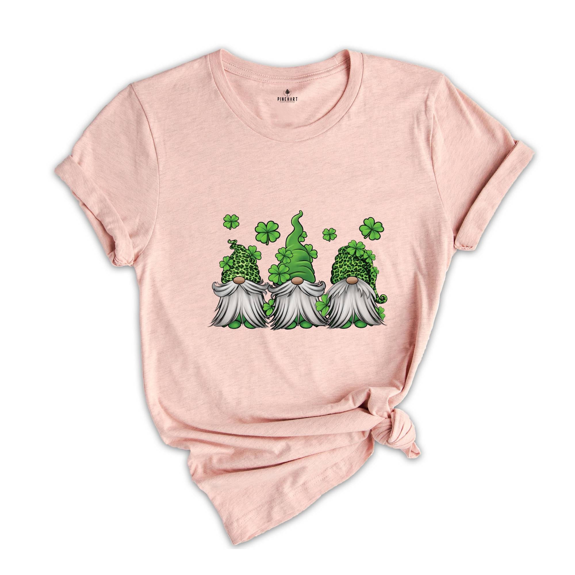St Patricks Day Gnome Shirt, Shamrock Shirt, Cute Patricks Day Gnome Shirt, Family Matching Shirt, Adorable Gnome Shirt