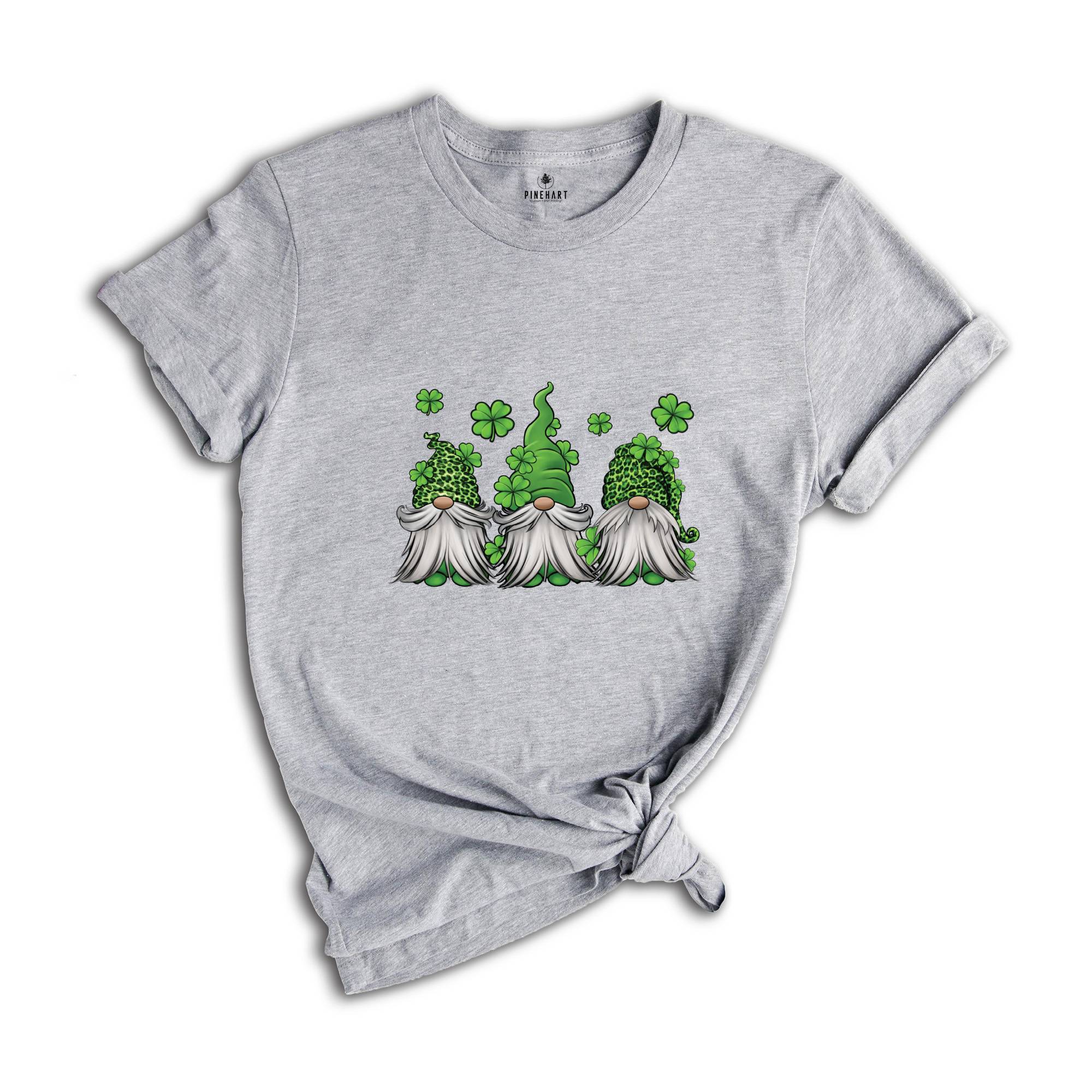 St Patricks Day Gnome Shirt, Shamrock Shirt, Cute Patricks Day Gnome Shirt, Family Matching Shirt, Adorable Gnome Shirt